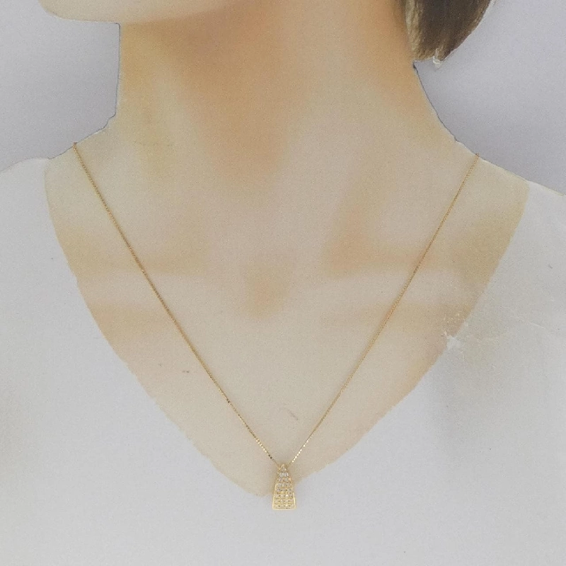 K18YG Dây chuyền kim cương 0.30CT - Hàng hiệu Chính hãng 864923