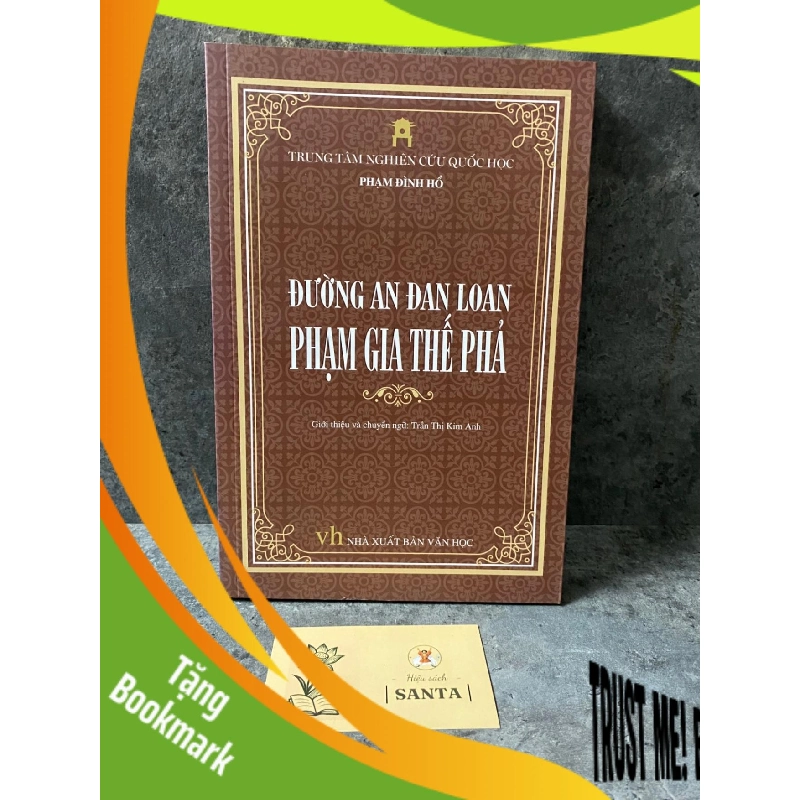 (TẶNG BOOKMARK) Đường An Đan Loan Phạm Gia Thế Phả- Phạm Đình Hổ- mới 98% Sách văn học RBK0302 943664