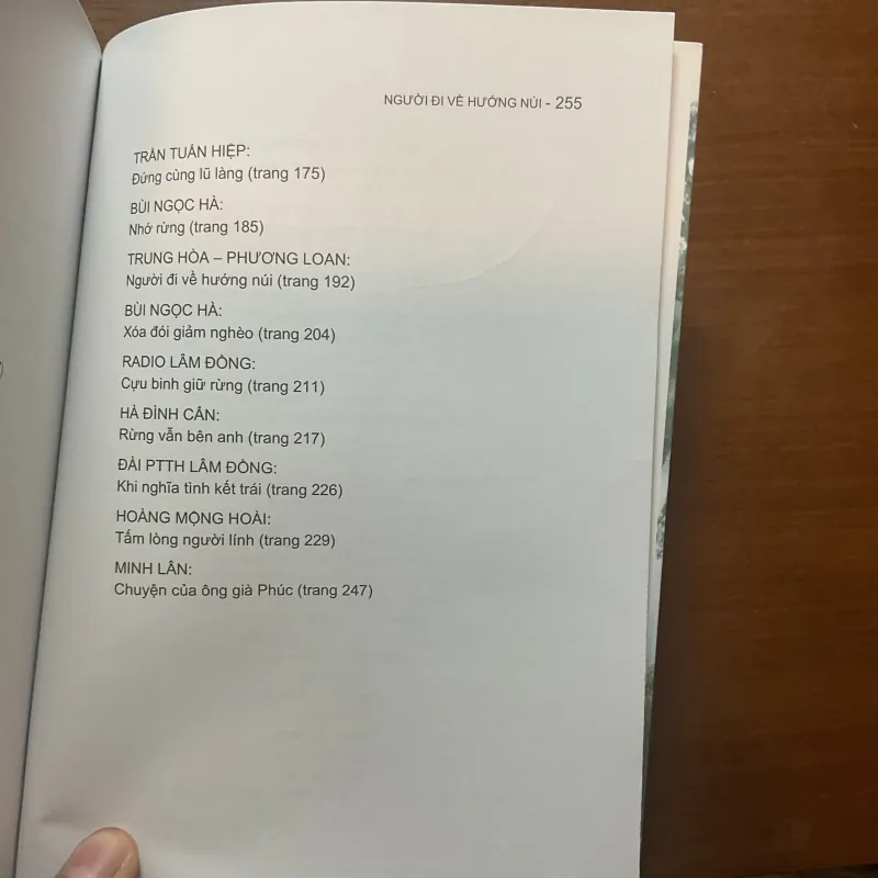 [BẢO VỆ RỪNG] Người đi về hướng núi - Trần Ngọc Trác 751321