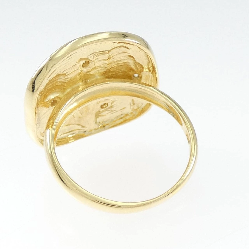 Nhẫn kim cương K18YG 0.05CT 668042