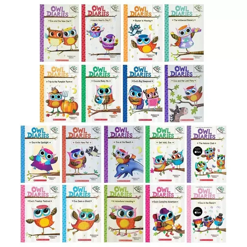 Owl Diaries (Sách nhập) - Full bộ mới nhất 19 quyển + File Mp3 760020