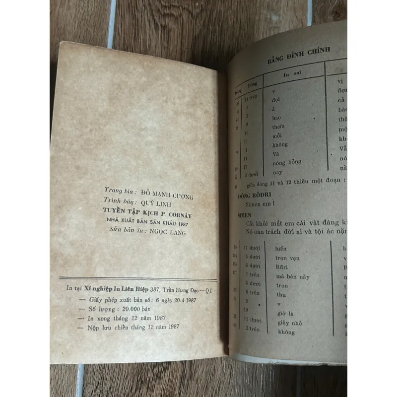 Tuyển Tập Kịch - P. Cornây (Hoàng Hữu Đản dịch) 740020