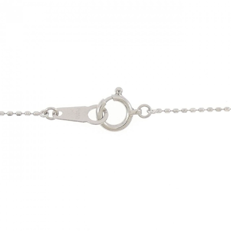 Dây chuyền kim cương PT900/PT850 hình cỏ ba lá 0.01CT - Hàng hiệu chính hãng 859341