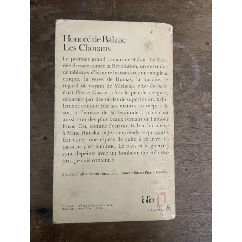 Les Chouans - Balzac 781890