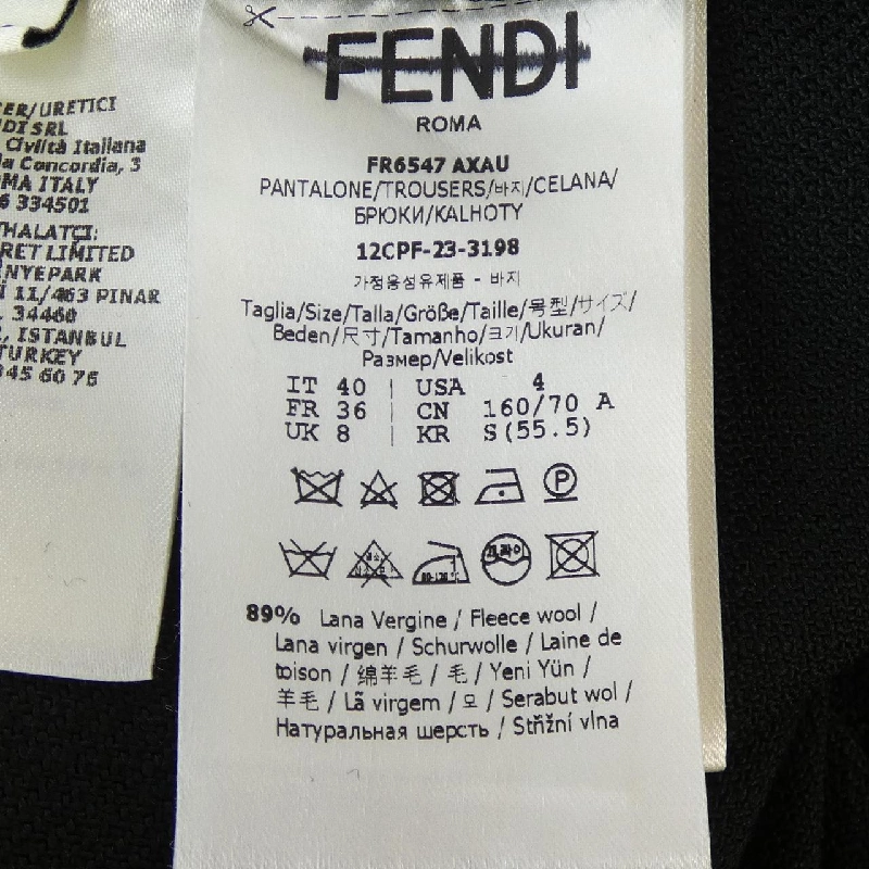 Quần FENDI FR6547AXAU - Hàng hiệu Chính hãng 818636