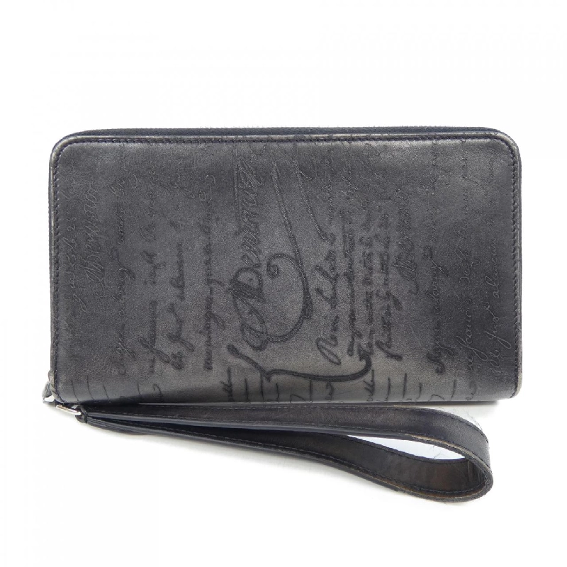 Berluti Taliscrit Leather Long Zip WALLET - Hàng hiệu Authentic 906611