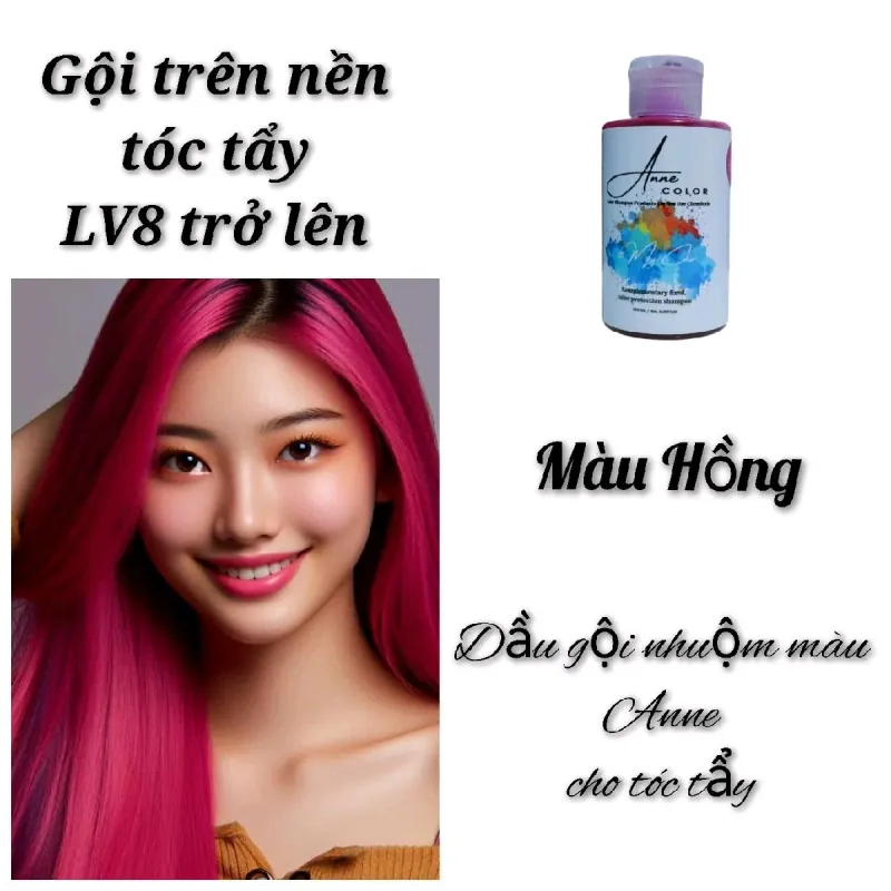 Dầu Gội Bù Màu Anne Dành Cho Tóc Tẩy 100ML 250ML 762688