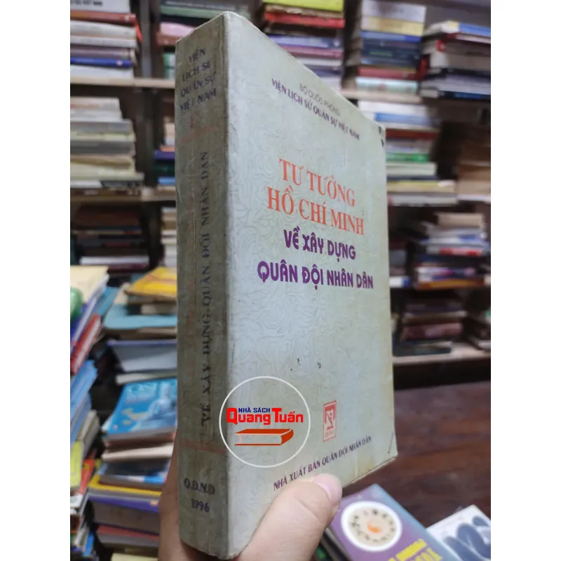sách: Tư tưởng Hồ Chí Minh về xây dựng QĐND -  Viện lịch sử quân sự Việt Nam (A1) 567035