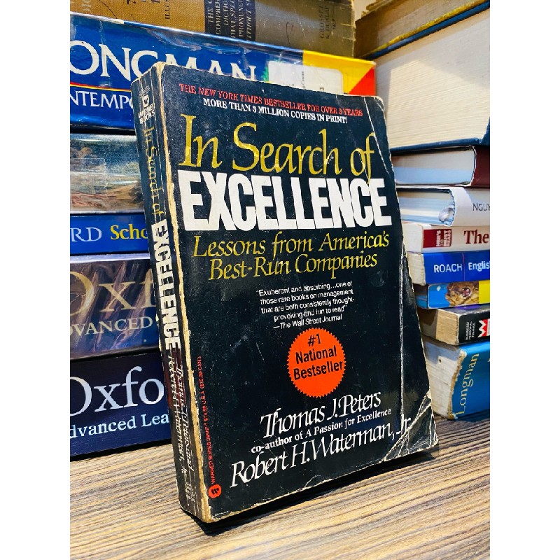 IN SEARCH OF EXCELLENCE - THOMAS J. PETERS & ROBERT H. WATERMAN, JR 180241