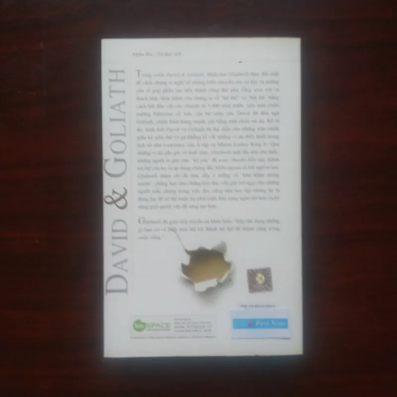 [Sách Kinh Tế] David & Goliath (Malcolm Gladwell) Tác Giả Cuốn - Điểm Bùng Phát 991796