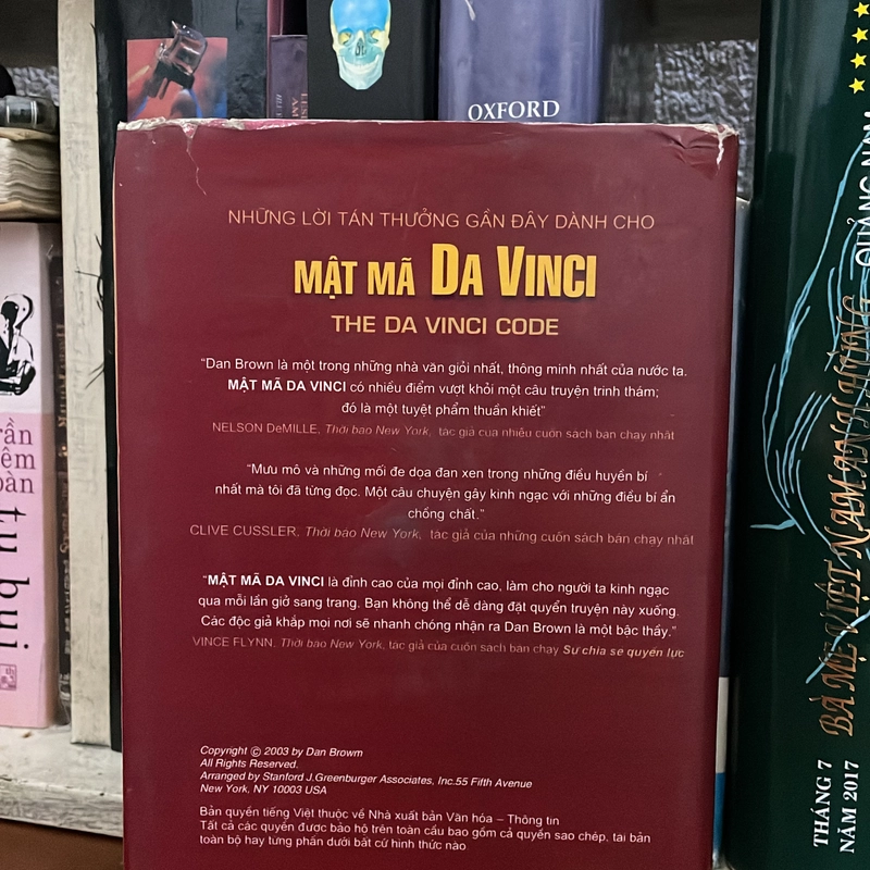 II Tác Phẩm Kinh Điển: Mật Mã Da Vinci - DAN BROWN - 2007 549807