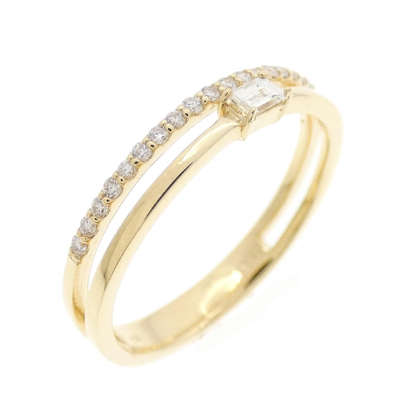 【Sản phẩm mới】Nhẫn kim cương K18YG 0.17CT 669487