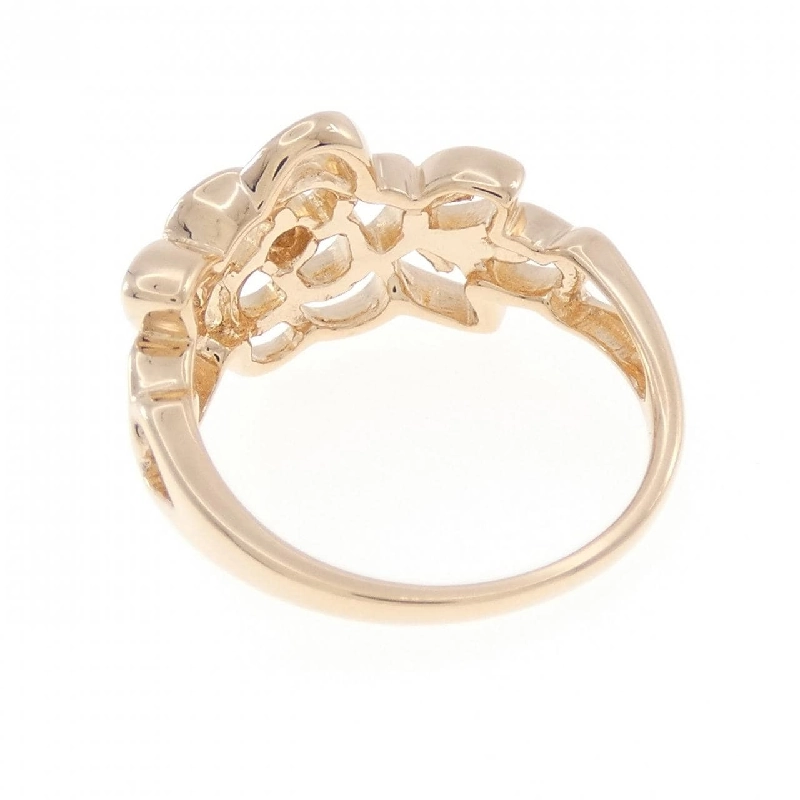 Nhẫn kim cương hoa K18PG 0.02CT 668211