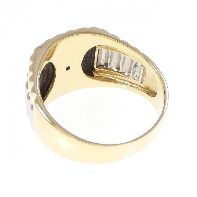 K18YG/PT900 Nhẫn Onyx - Hàng hiệu Authentic 848574