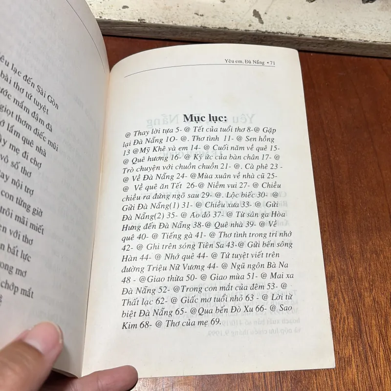 [Thủ Bút] - II Thơ: Yêu Em, Đà Nẵng - Lê Minh Quốc - 1999 792030