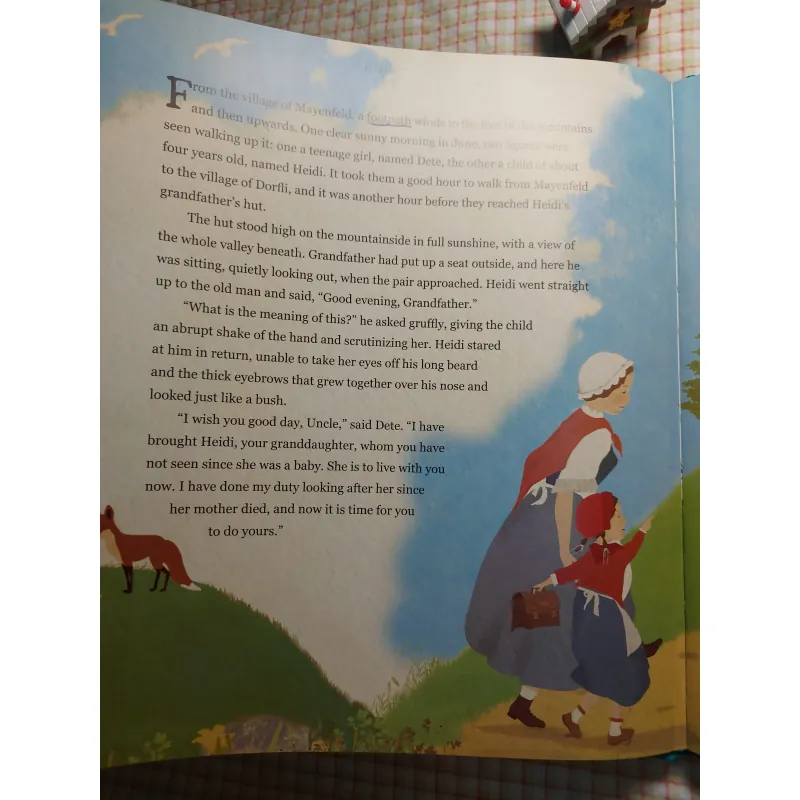 📘 HEIDI – CÔ BÉ CỦA NÚI RỪNG ALPES • Bìa xốp, khổ siêu to 763795