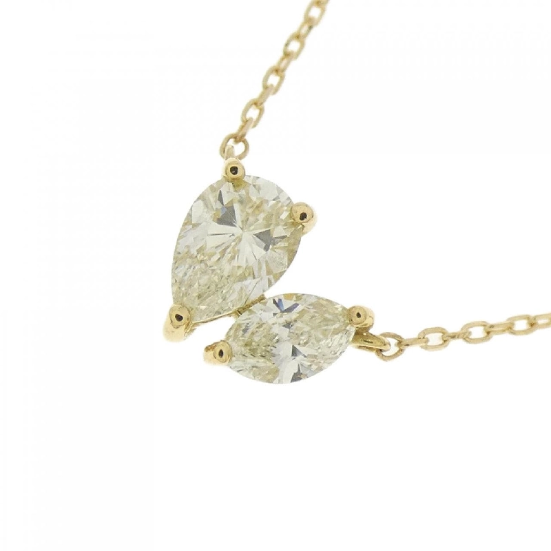 Dây chuyền kim cương K18YG 0.45CT - Hàng hiệu Chính hãng 862028