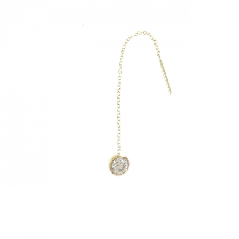 Bông tai kim cương K18YG 0.31CT một bên - Hàng hiệu Authentic 871865