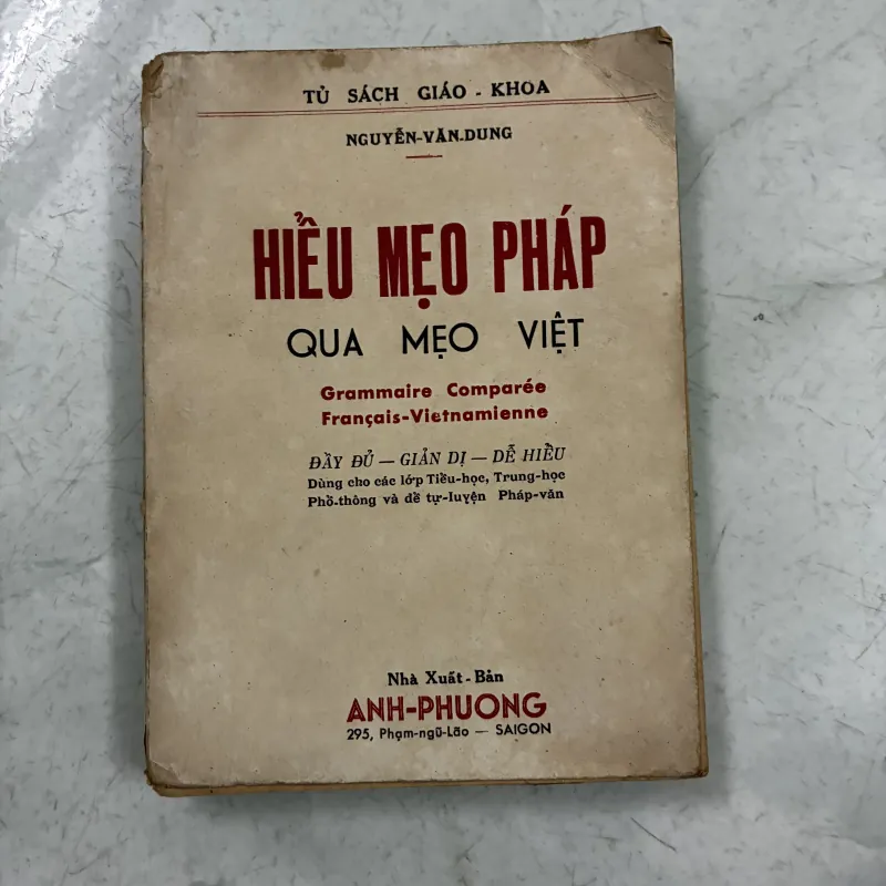 Hiểu mẹo tiếng Pháp qua Tiếng Việt - Sách trước 75 - Nguyễn Văn Dung 990332