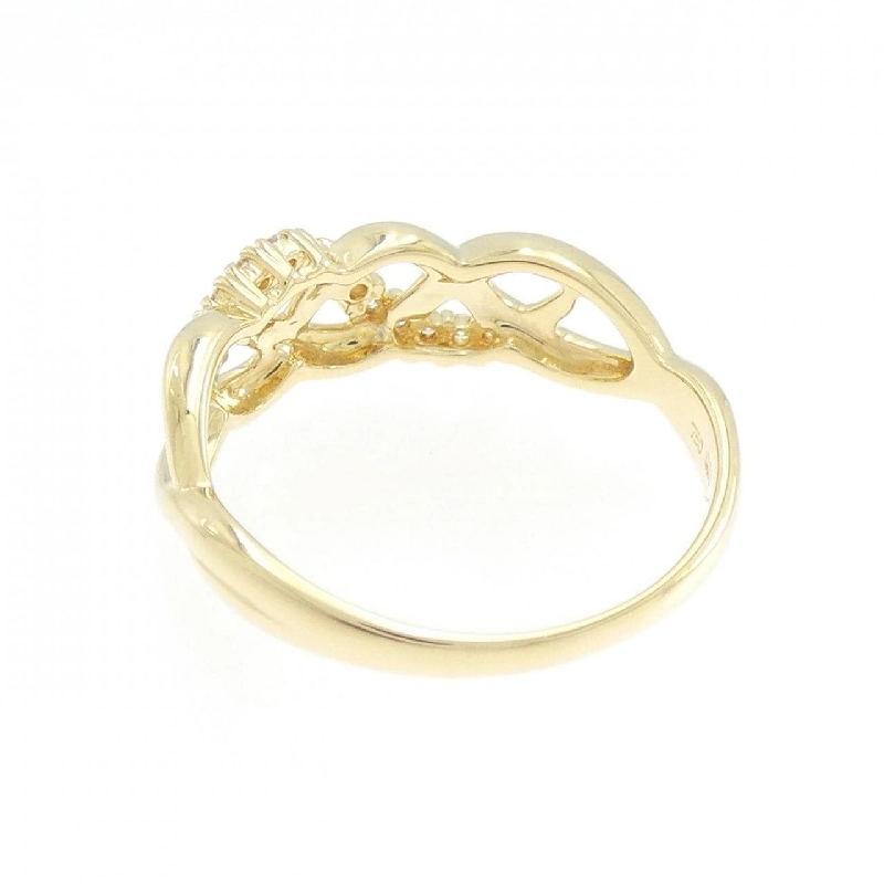 Nhẫn kim cương 750YG 0.11CT - Hàng hiệu Authentic 851313