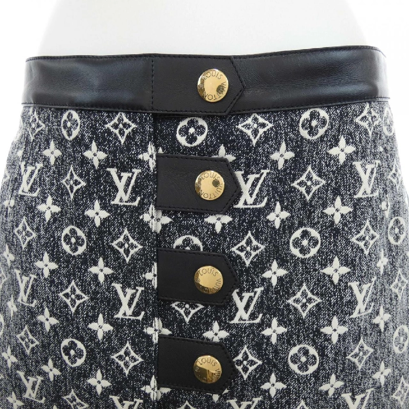 Chân váy denim họa tiết monogram LOUIS VUITTON FOSK25KJ2 - Hàng hiệu Authentic 815109