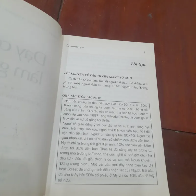 DẠY CON LÀM GIÀU tập III, hướng dẫn đầu tư để trở thành Nhà Đầu Tư Lão Luyện 562635