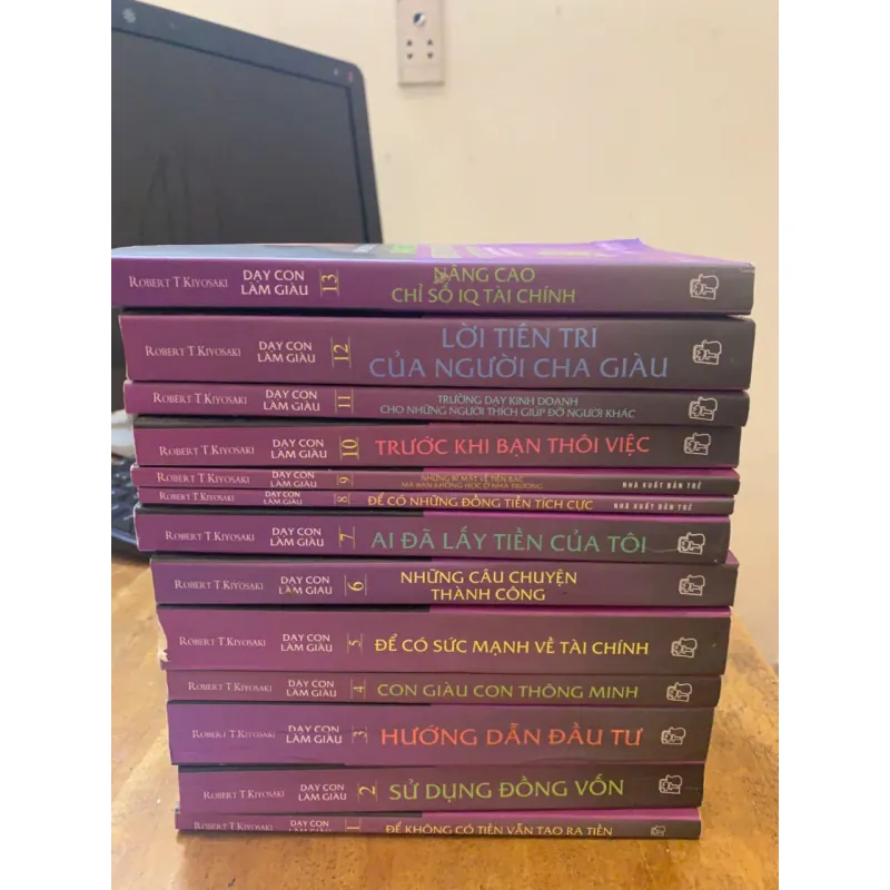 Trọn bộ 13 tập - Dạy con làm giàu (Robert  Kiyosaki) bộ sách kinh điển 567742