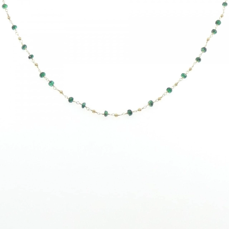 K18YG Emerald Necklace 8.00CT - Hàng hiệu Authentic 850183