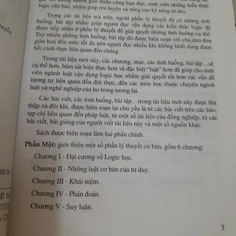 Tg. Luật sư Lê Huy Ninh- LOGIC Trong đời thường và Pháp luật 720224