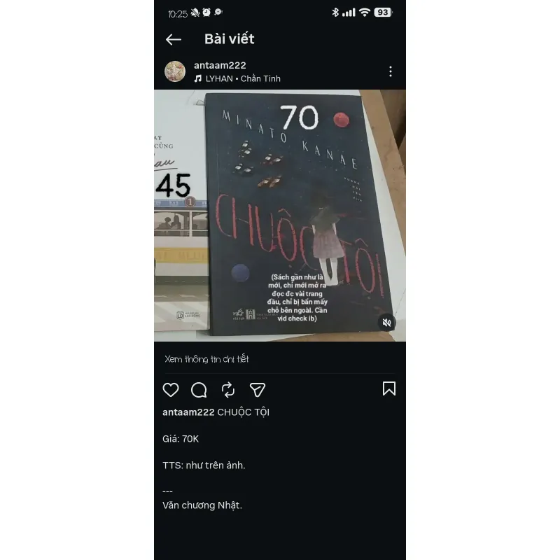 Sách Tiểu Thuyết: Chuộc Tội - Minato Kanae mới 90% 934343