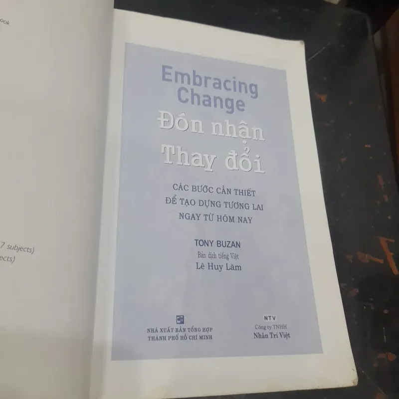 Tony Buzan - ĐÓN NHẬN THAY ĐỔI, những bước cơ bản tạo dựng tương lai 558879