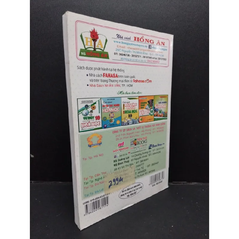 [Phiên Chợ Sách Cũ] Phân loại và phương pháp giải nhanh bài tập hóa học 10 2019 2303 426122