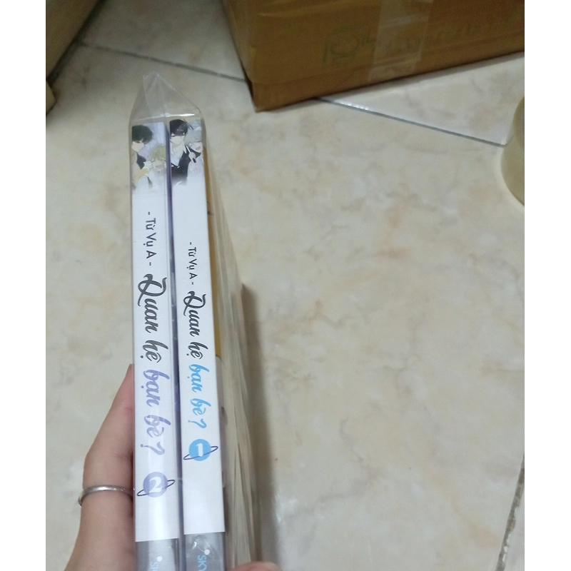 Truyện tranh - Quan hệ bạn bè tập 1 + 2 497962
