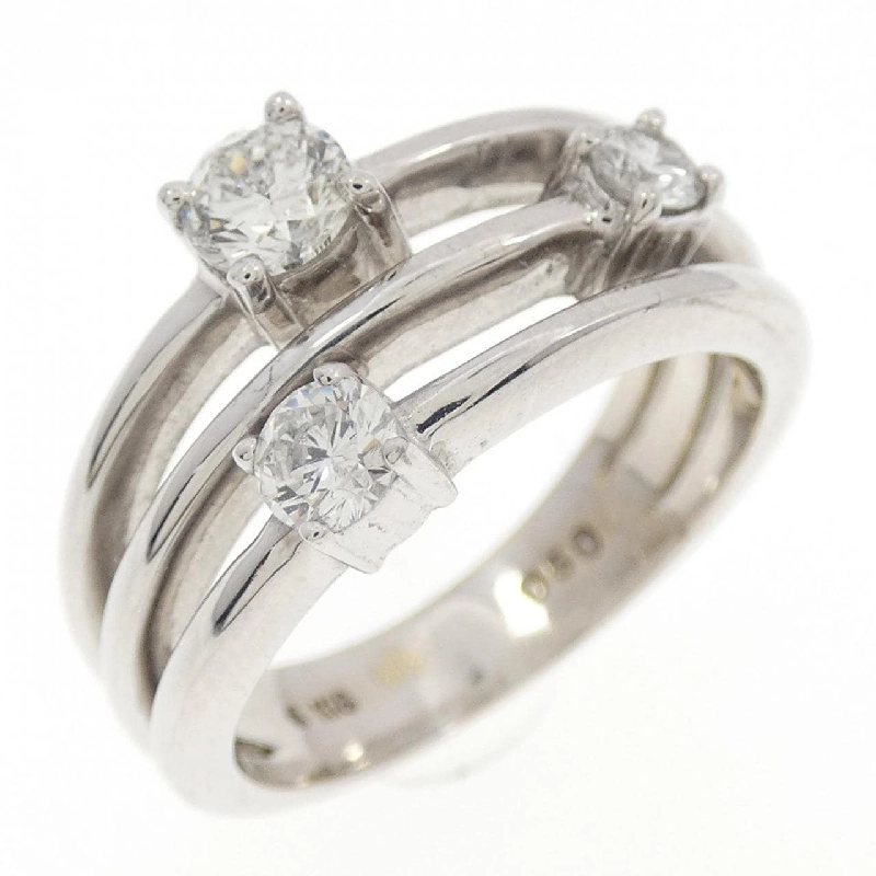 Nhẫn kim cương K18WG 0.50CT 668037