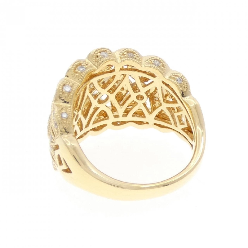 Nhẫn kim cương K18YG 0.85CT 670914