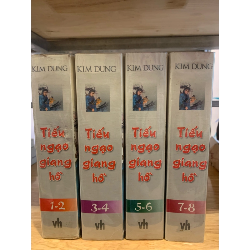 TIẾU NGẠO GIANG HỒ 4 cuốn (Tập 1 - 8) 277812