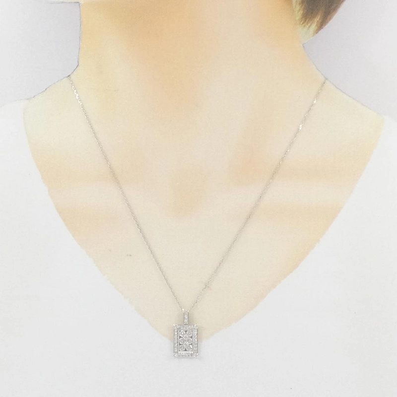 Dây chuyền kim cương PT950 1.00CT - Hàng hiệu Chính hãng 861487