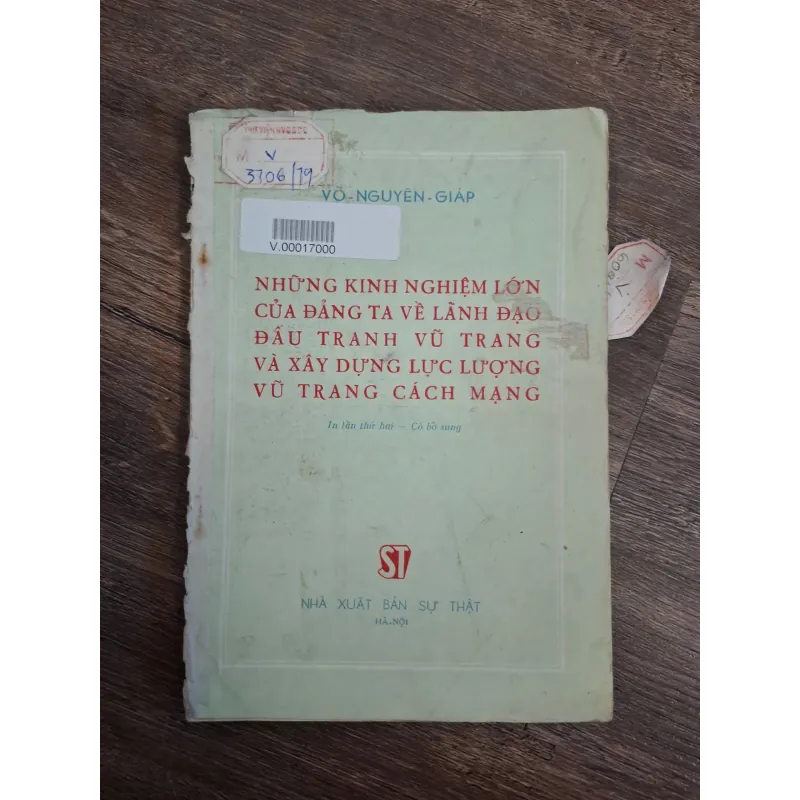 Những Kinh Nghiệm Lớn Của Đảng Ta Về Lãnh Đạo Đấu Tranh Vũ Trang 718950