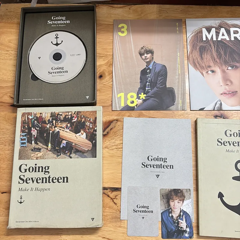 II Seventeen 3rd Mini Album: Going Seventeen _ Make It Happen  680801