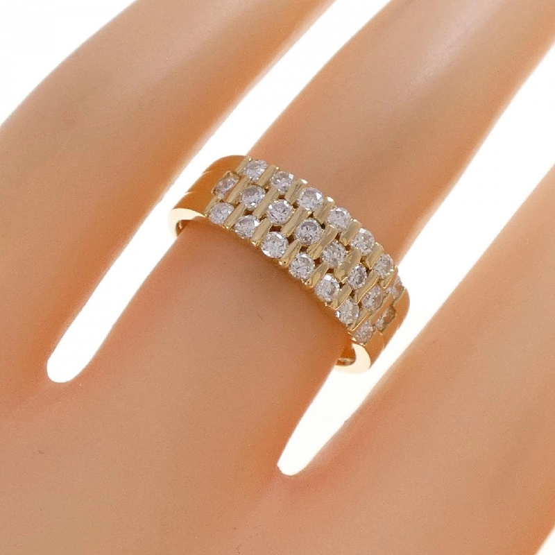 Nhẫn kim cương K18YG 0.61CT - Hàng hiệu Chính hãng 850107