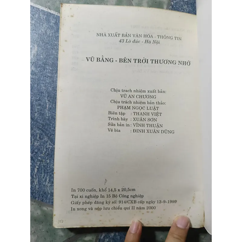 Vũ Bằng bên trời thương nhớ - Văn Giá 1028969