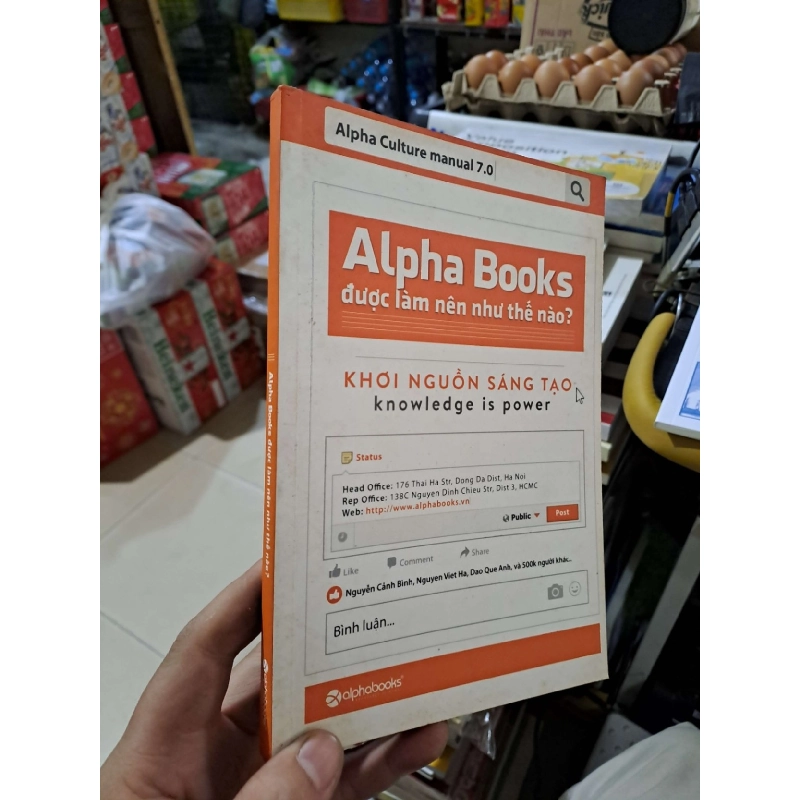 Alpha Books Được Làm Nên Như Thế Nào - Khơi Nguồn Sáng Tạo - mới 80% ố - KỸ NĂNG - HMT3012 925038