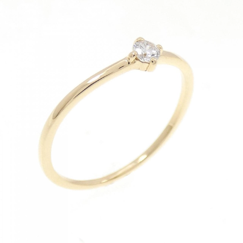 Nhẫn kim cương Solitaire K18YG 0.06CT - Hàng hiệu chính hãng 849780