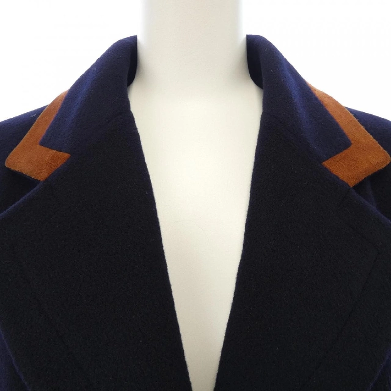 【Vintage】Áo khoác HERMES cắt da bò 633795