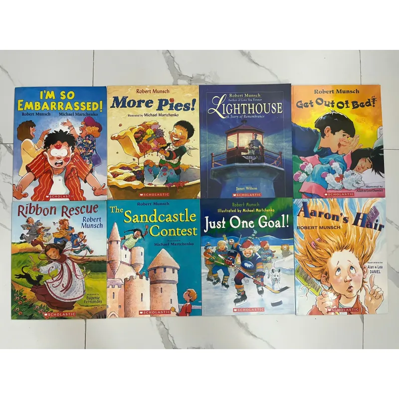 Bộ Sách Robert Munsch  (Sách Tiếng Anh Cho Trẻ 8 Tập) 1021404