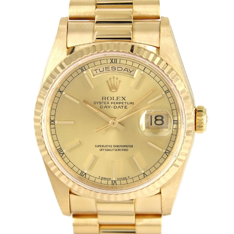 Đồng hồ Rolex Day-Date 18238 YG tự động X - Hàng hiệu chính hãng 882358
