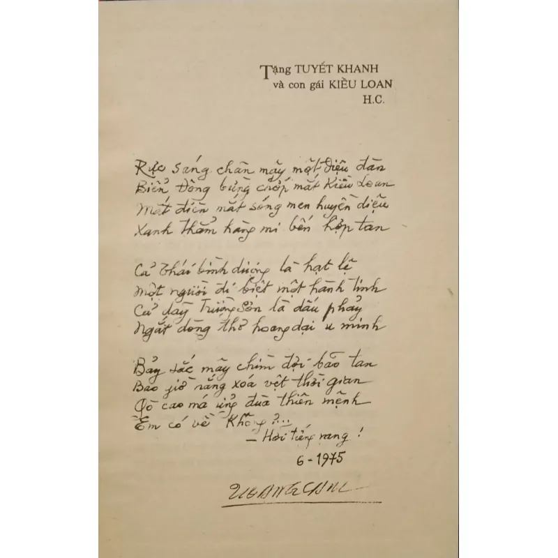 Kiều Loan (kịch thơ Hoàng Cầm) 934018