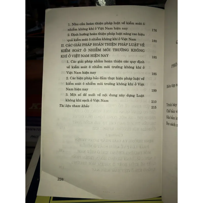 Pháp luật về kiểm soát ô nhiễm môi trường không khí ở Việt Nam hiện nay 757174