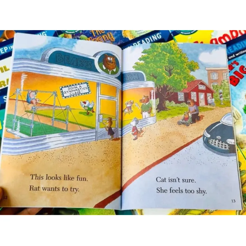 Sách tập đọc - Step into reading level 2, 35 cuốn tặng file nghe 959935