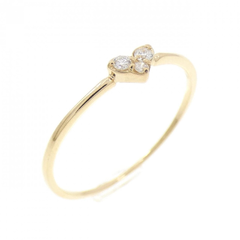 Nhẫn kim cương hình trái tim K18YG 0.05CT - Hàng hiệu chính hãng 853449